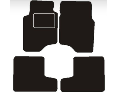 Car mats suitable for Mitsubishi pajero (long rear) -> 2000