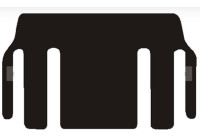Car mats suitable for Mitsubishi Space wagon rear 2001 - 2004
