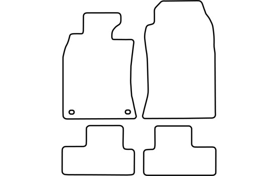 Car mats suitable for New Mini R50 2001-2006 4-piece, Image 5