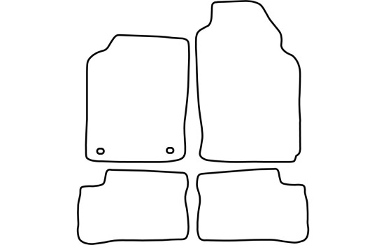 Car mats suitable for Nissan 100NX 1991-1996, Image 2
