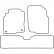 Car mats suitable for Nissan Almera Tino 2000-2006, Thumbnail 2
