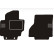 Car mats suitable for Nissan e-nv200 2020->