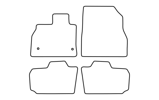 Car mats suitable for Nissan Leaf 2013-, Image 2