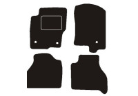 Car mats suitable for Nissan Navara double cab 2011->