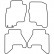 Car mats suitable for Nissan Pathfinder from 2005, Thumbnail 2