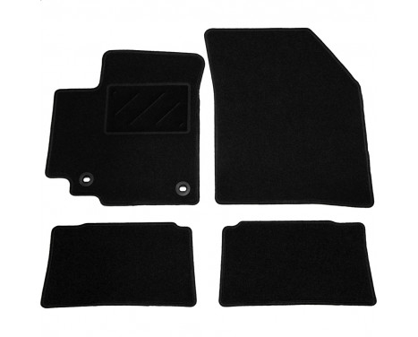 Car mats suitable for Nissan Pixo 2009- 4-piece