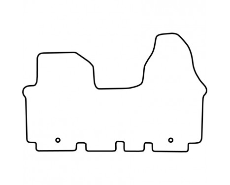 Car mats suitable for Nissan Primastar 2004- (only for), Image 2