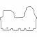 Car mats suitable for Nissan Primastar 2004- (only for), Thumbnail 2