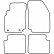 Car mats suitable for Nissan Primera 1990-1996, Thumbnail 2