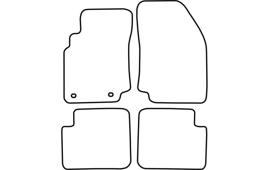 Car mats suitable for Nissan Primera 1990-1996, Image 2