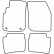 Car mats suitable for Nissan Primera 1996-1999, Thumbnail 2