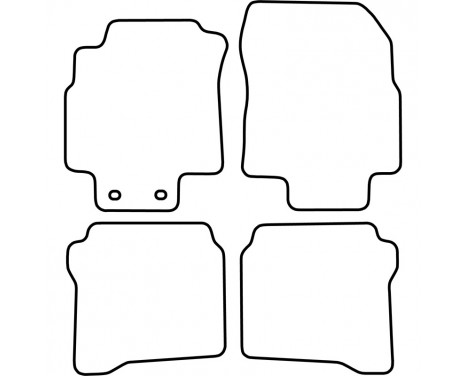 Car mats suitable for Nissan Primera 2002-2008, Image 2