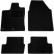 Car mats suitable for Nissan Qashqai 2007-2013 4-piece