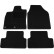 Car mats suitable for Nissan Qashqai 2007-2013 4-piece