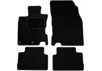 Car mats suitable for Nissan Qashqai 2014- 4-piece