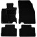 Car mats suitable for Nissan Qashqai 2014- 4-piece