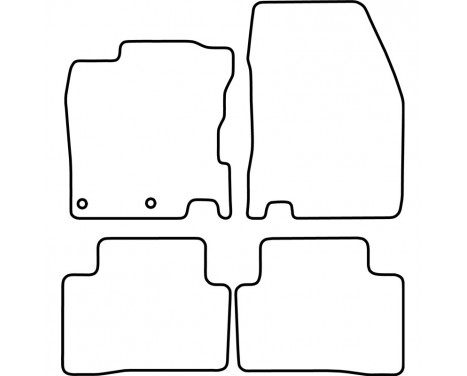 Car mats suitable for Nissan Qashqai 2014-, Image 2