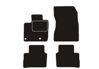 Car mats suitable for Nissan Qashqai mild-hybrid 2021->