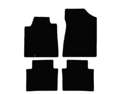 Car mats suitable for Nissan Teana 07 (1st)