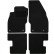 Car mats suitable for Opel Adam 2013- 4-piece