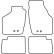 Car mats suitable for Opel Agila A 2002-2008