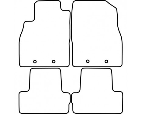 Car mats suitable for Opel Ampera 2012-, Image 2