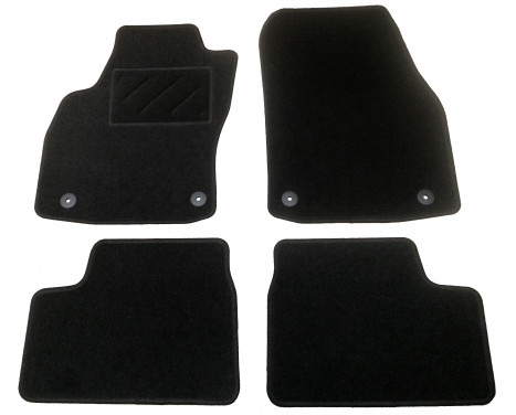 Car mats suitable for Opel Astra H 2004-2010 4-piece