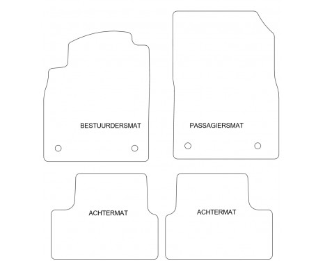 Car mats suitable for Opel Astra J 2009- / Cascada 2013- 4-, Image 4