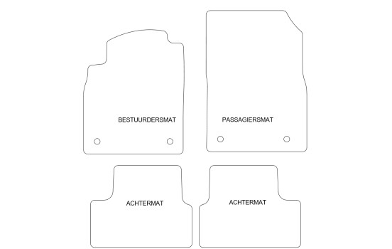 Car mats suitable for Opel Astra J 2009- / Cascada 2013- 4-, Image 4