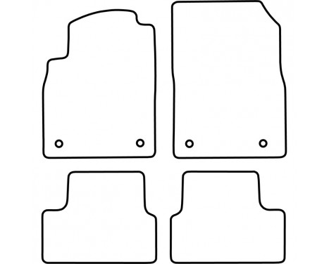Car mats suitable for Opel Astra J & Cascada from 2009, Image 2