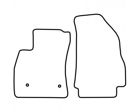 Car mats suitable for Opel Combo from 2012 onwards (only for), Image 2