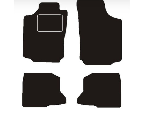 Car mats suitable for Opel combo tour 2002 ->