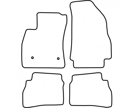 Car mats suitable for Opel Combo Tour from 2012, Image 2