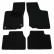 Car mats suitable for Opel Corsa B / Tigra 4-piece