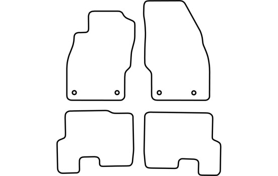 Car mats suitable for Opel Corsa D from 2006, Image 2