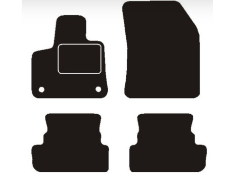 Car mats suitable for Opel Grandland x hybrid 4 2020 ->
