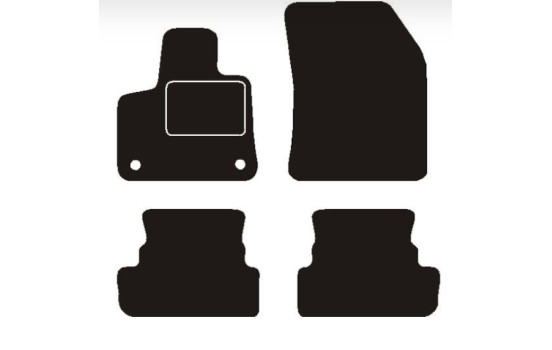 Car mats suitable for Opel Grandland x hybrid 4 2020 ->