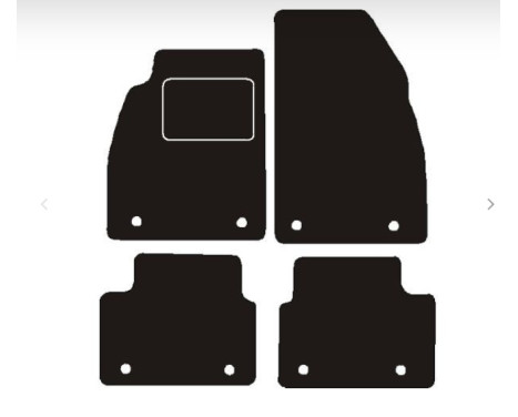 Car mats suitable for Opel insignia wagon 2013 - 2017