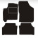 Car mats suitable for Opel meriva a 2003 - 2004