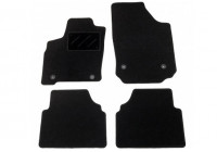 Car mats suitable for Opel Meriva A 2004-2010 4-piece
