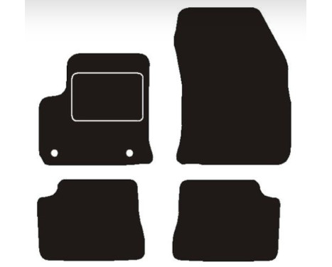 Car mats suitable for Opel movano a 1998 - 2004