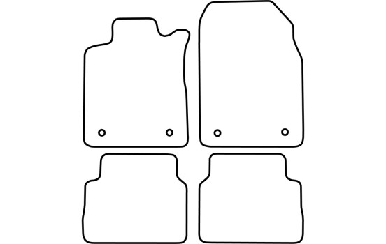Car mats suitable for Opel Vectra C 2004-2009, Image 2