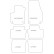 Car mats suitable for Opel Zafira B 2005-2011 6-piece, Thumbnail 4