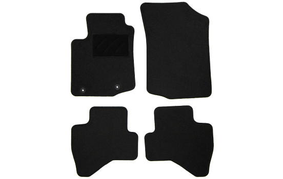 Car mats suitable for Peugeot 108 2014- 4-piece