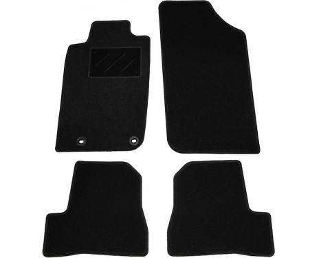 Car mats suitable for Peugeot 206 CC 2001-2007 4-piece