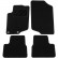 Car mats suitable for Peugeot 207, 207CC 2006-2012 4-piece