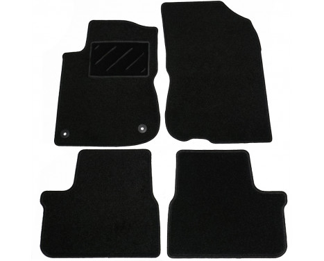 Car mats suitable for Peugeot 208 2012- 4-piece