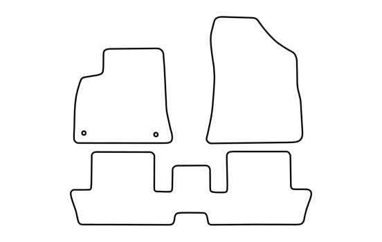 Car mats suitable for Peugeot 3008 from 2009, Image 2