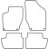 Car mats suitable for Peugeot 308 2007-2013 (velour), Thumbnail 6