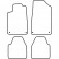 Car mats suitable for Peugeot 607 2000-2010, Thumbnail 2
